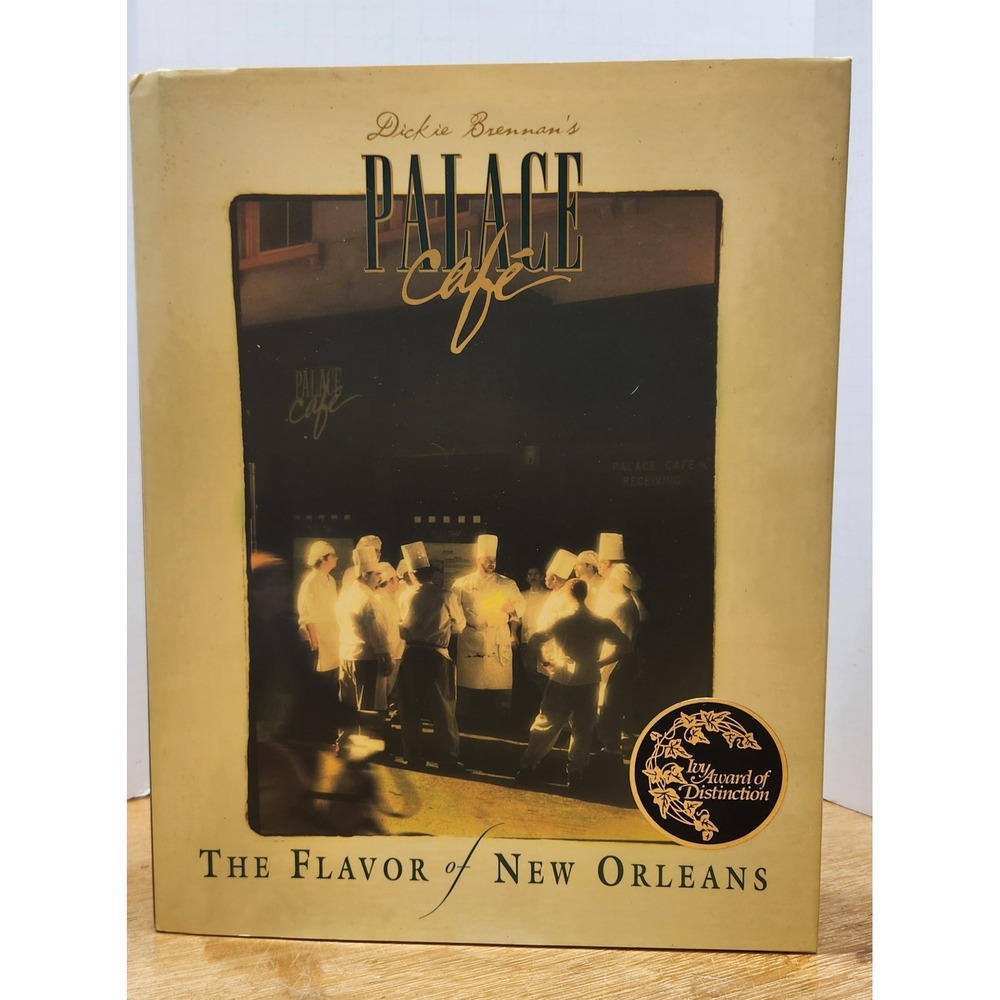 Signed Palace Cafe The Flavor of New Orleans Cookbook Dickie Brennan 2002 HC